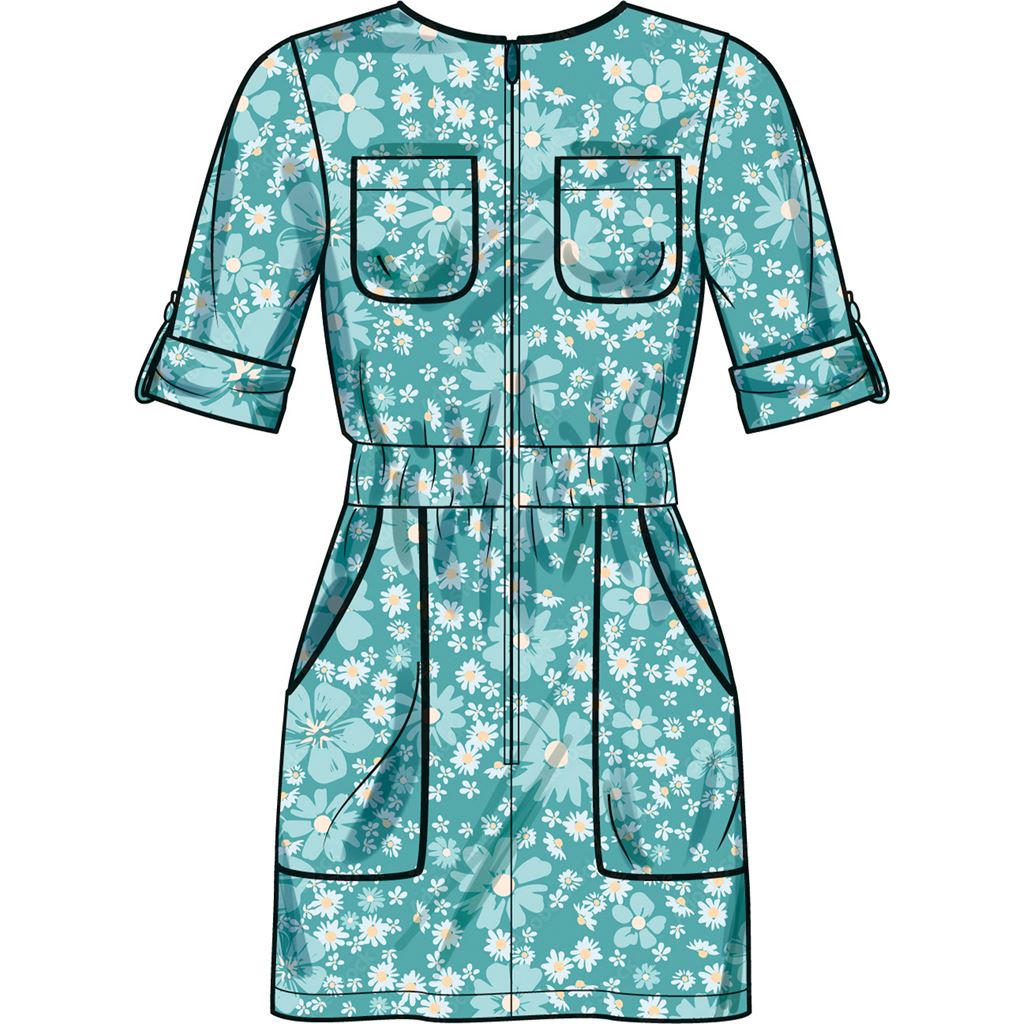 Simplicity Sewing Pattern S9722 Childrens and Girls Jumpsuit Romper and Dress 9722 Image 5 From Patternsandplains.com