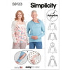Simplicity Sewing Pattern S9723 Unisex Dual Port Access Chemo Top and Hoodie 9723 Image 1 From Patternsandplains.com