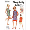 Simplicity Sewing Pattern S9726 Misses Vintage Apron or Beach Cover up in Two Lengths 9726 Image 1 From Patternsandplains.com