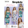 Simplicity Sewing Pattern S9729 Misses and Womens Slips by Madalynne Intimates 9729 Image 1 From Patternsandplains.com