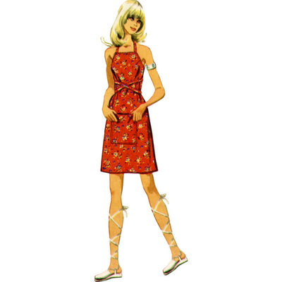 Simplicity Sewing Pattern S9739 Misses Back Wrap Dress and Jumper in Two Lengths 9739 Image 2 From Patternsandplains.com