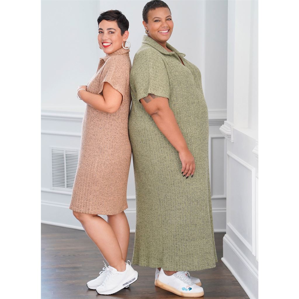 Simplicity Sewing Pattern S9740 Misses Knit Dress in Two Lengths by Mimi G Style 9740 Image 5 From Patternsandplains.com