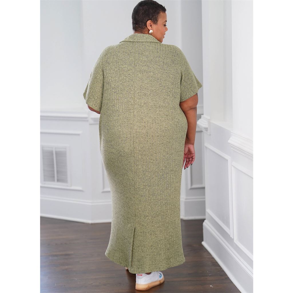 Simplicity Sewing Pattern S9741 Womens Knit Dress in Two Lengths by Mimi G Style 9741 Image 5 From Patternsandplains.com