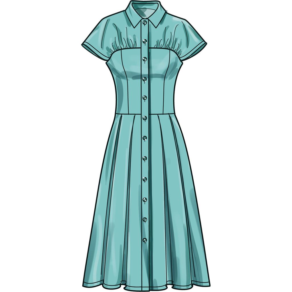 Simplicity Sewing Pattern S9742 Misses' Dresses 9742 - Patterns and Plains Simplicity Sewing Pattern S9742 Misses' Dresses 9742 - Patterns and Plains