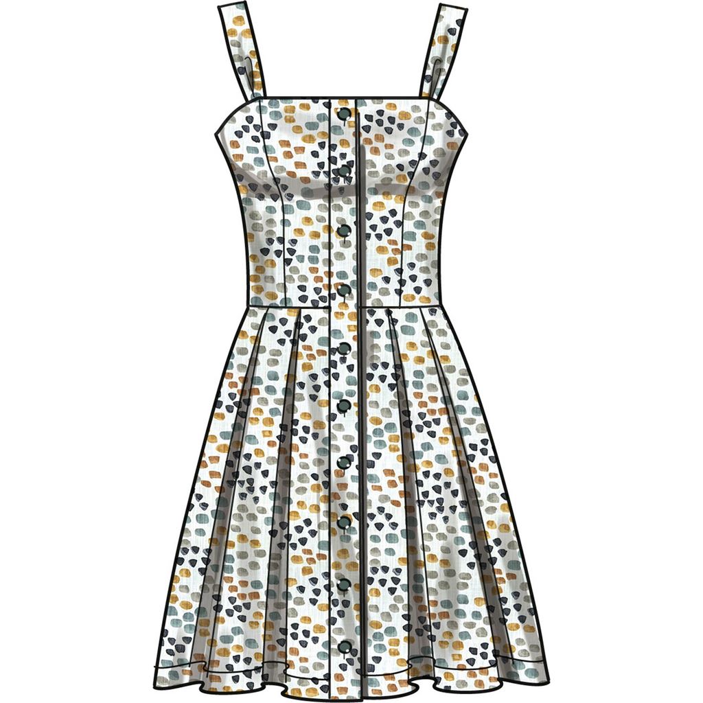 Simplicity Sewing Pattern S9743 Women's Dresses 9743 - Patterns and Plains
