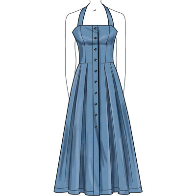 Simplicity Sewing Pattern S9743 Women's Dresses 9743 - Patterns and Plains