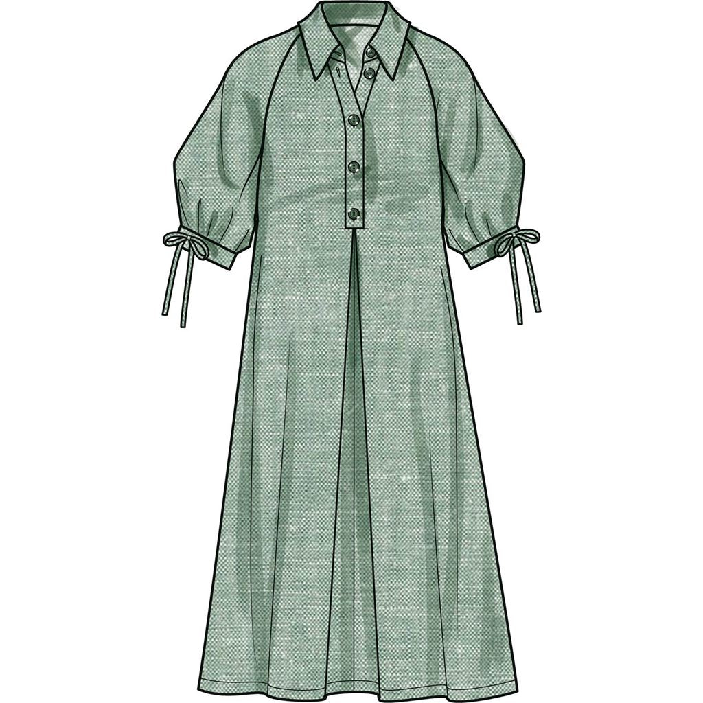 Simplicity Sewing Pattern S9744 Misses Dresses 9744 Image 3 From Patternsandplains.com