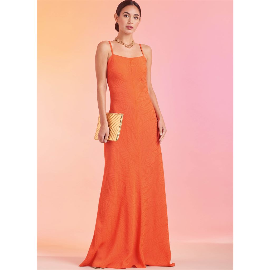 Simplicity Sewing Pattern S9745 Misses Slip Dress in Three Lengths 9745 Image 2 From Patternsandplains.com