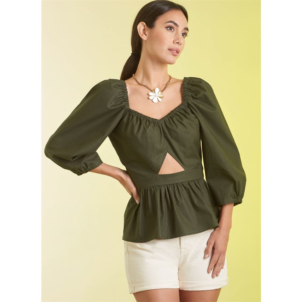 Simplicity Sewing Pattern S9749 Misses Tops 9749 Image 2 From Patternsandplains.com