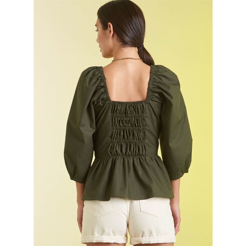 Simplicity Sewing Pattern S9749 Misses Tops 9749 Image 8 From Patternsandplains.com