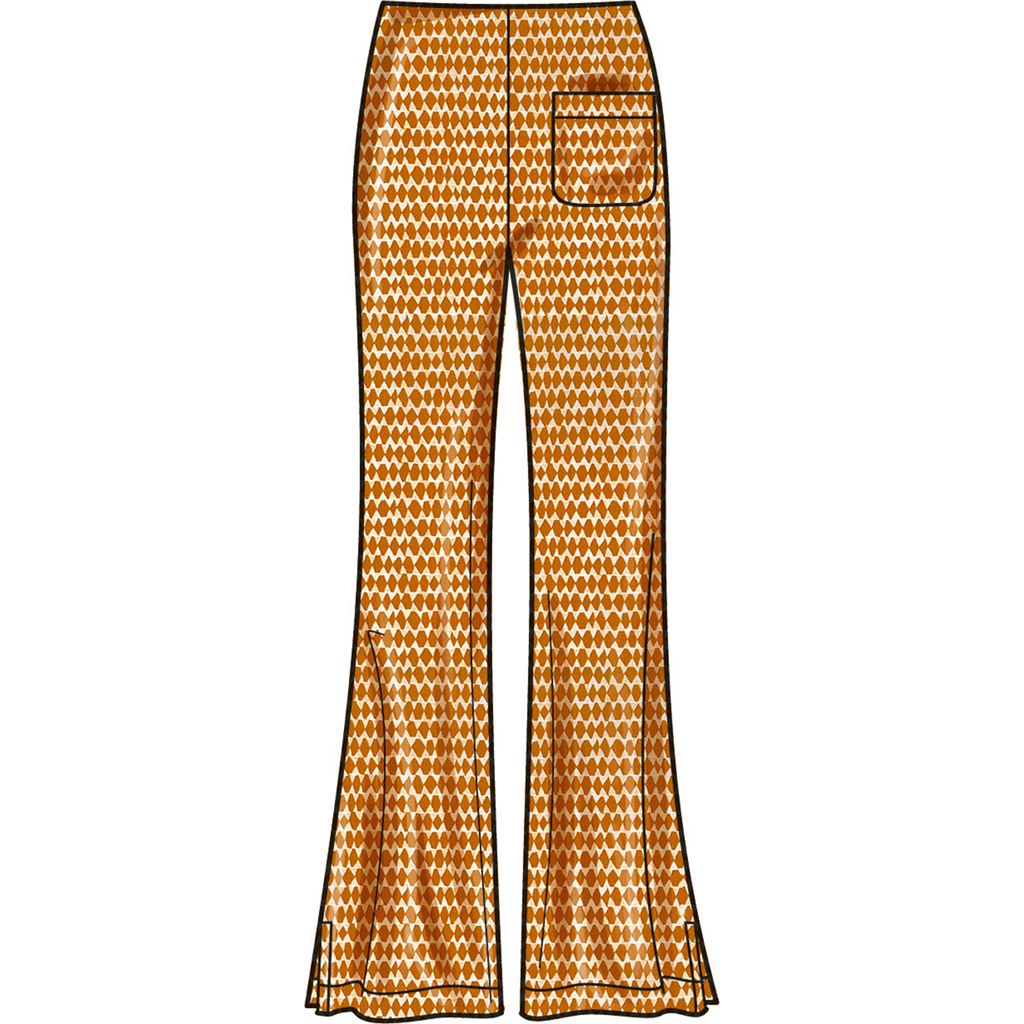 Pattern 9751 Simplicity Sewing Pattern S9751 Misses' Knit Skirts and Pants in Two ...
