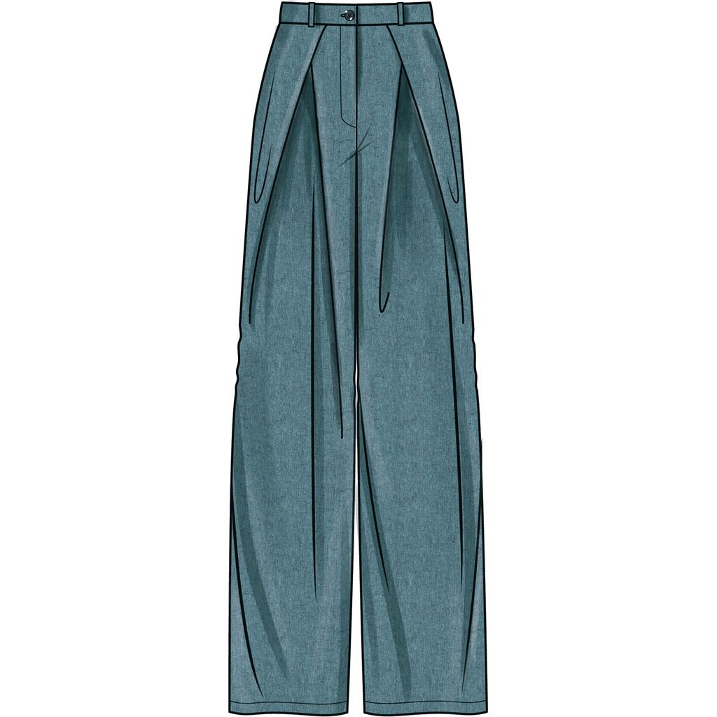 Simplicity Pattern 9753 Simplicity Sewing Pattern S9753 Misses' Pants 9753 - Patterns and Plains