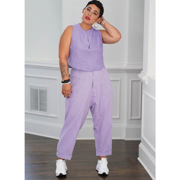 Simplicity Pattern 9754 Simplicity Sewing Pattern S9754 Misses' Tops and Cargo Pants by Mimi G ...