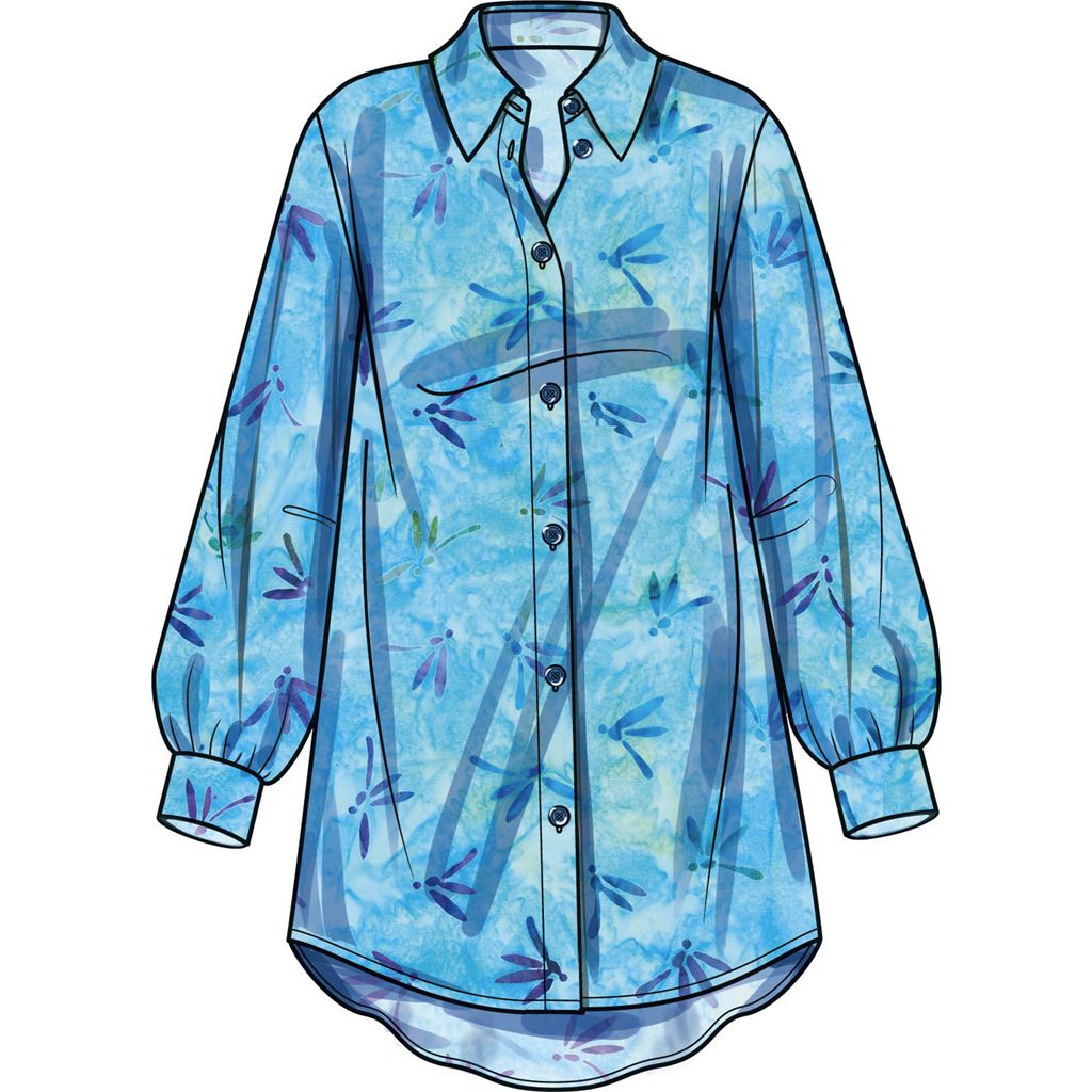 Simplicity Sewing Pattern S9756 Misses and Womens Shirt Pants and Halter Top for American Sewing Guild 9756 Image 3 From Patternsandplains.com