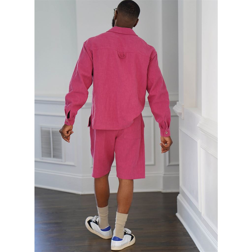Simplicity Sewing Pattern S9758 Mens Shirts and Shorts by Norris Danta Ford 9758 Image 5 From Patternsandplains.com