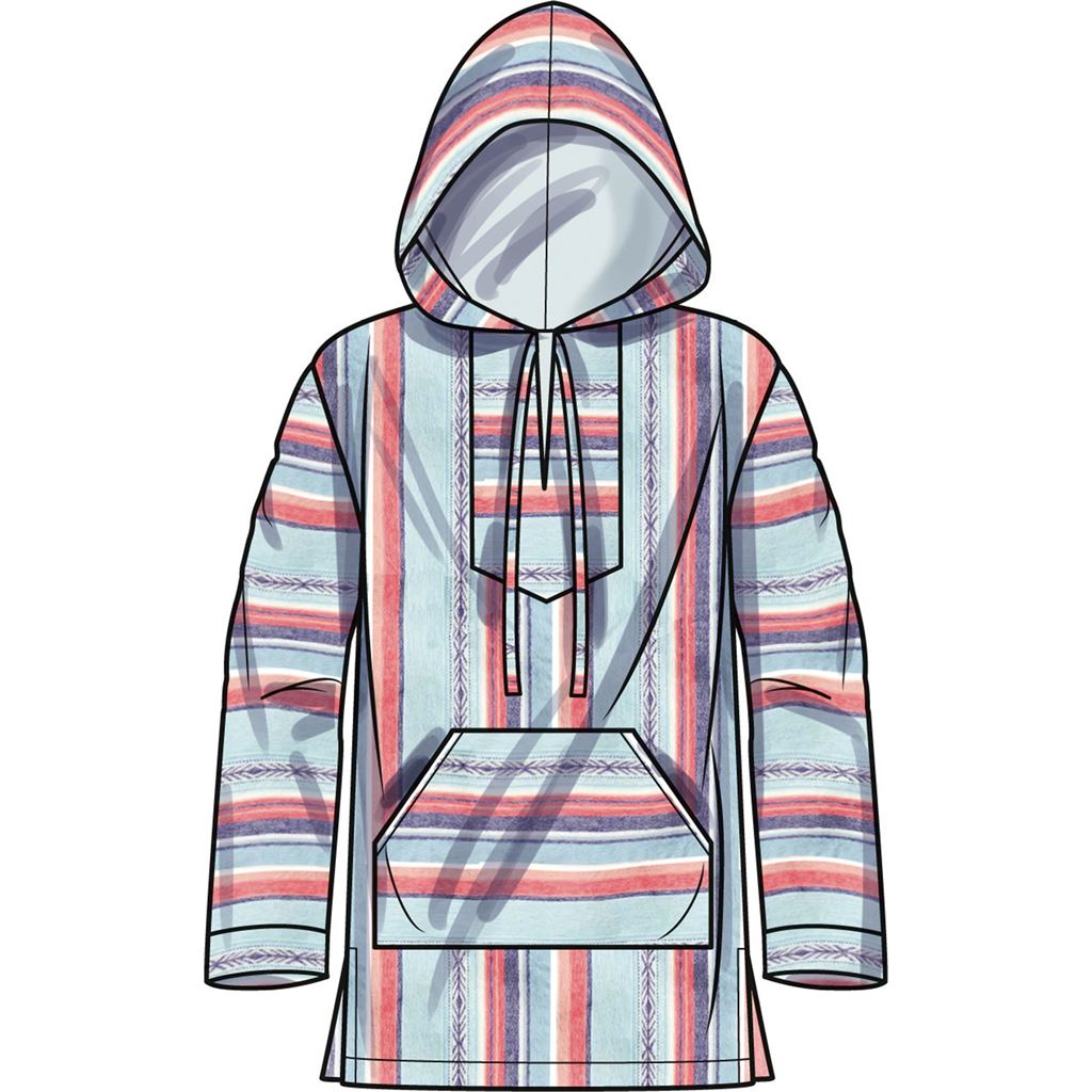 Simplicity Sewing Pattern S9759 Childrens Teens and Adults Hoodie 9759 Image 6 From Patternsandplains.com