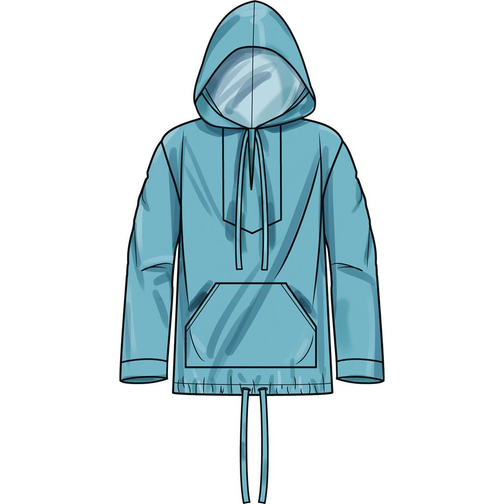 Simplicity Sewing Pattern S9759 Childrens Teens and Adults Hoodie 9759 Image 8 From Patternsandplains.com