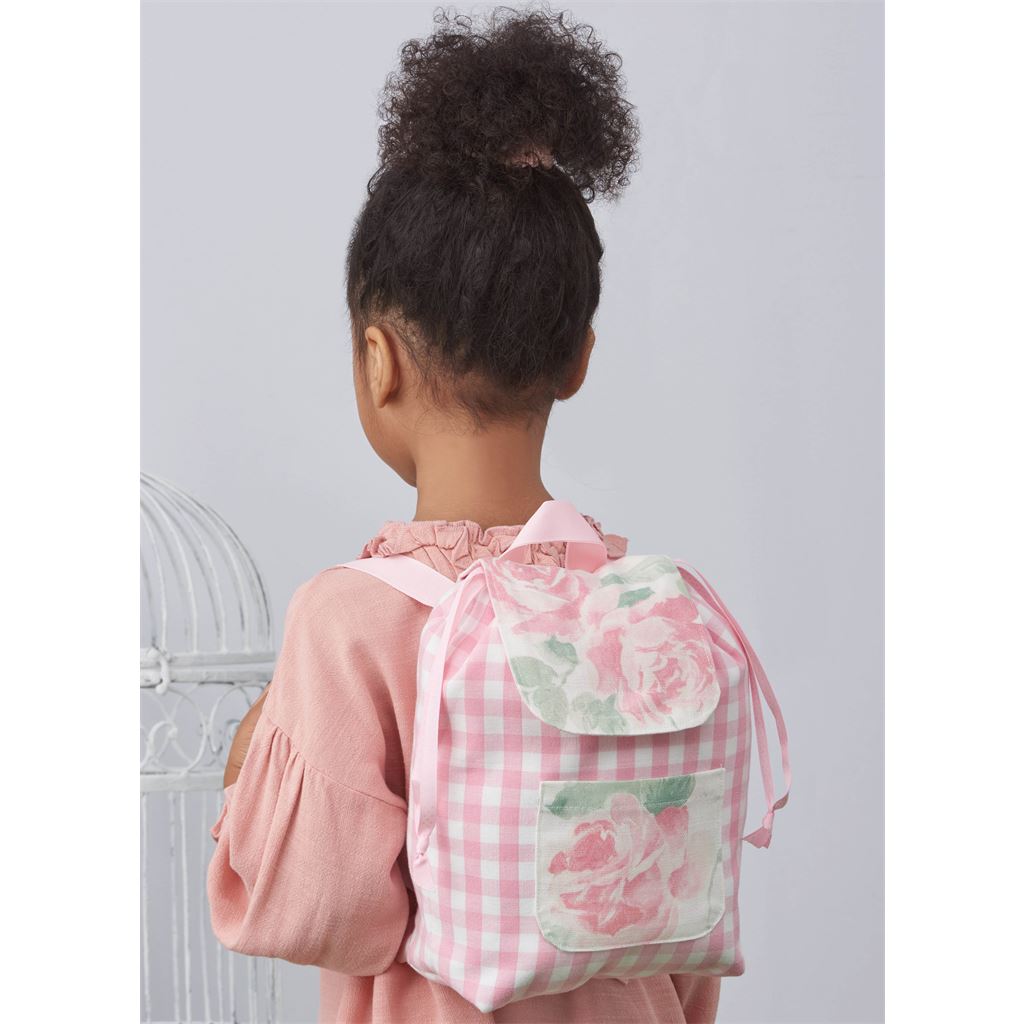 Simplicity Sewing Pattern S9765 Childrens Wings Crown Tote Backpack and Wings and Crown for Doll by Laura Ashley 9765 Image 6 From Patternsandplains.com