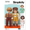 Simplicity Sewing Pattern S9768 18 Doll Clothes by Elaine Heigl Designs 9768 Image 1 From Patternsandplains.com