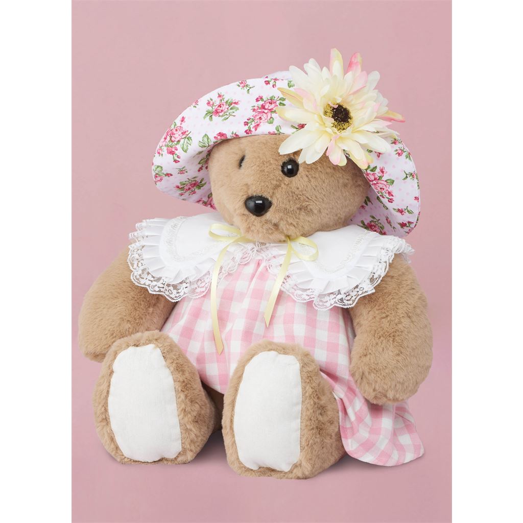 Simplicity Sewing Pattern S9771 Plush Bear with Clothes and Hats by Laura Ashley 9771 Image 2 From Patternsandplains.com