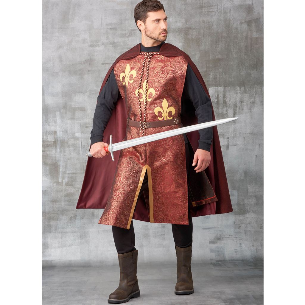 Simplicity Sewing Pattern S9775 Unisex Tabards Capes and Heraldic Shields 9775 Image 2 From Patternsandplains.com