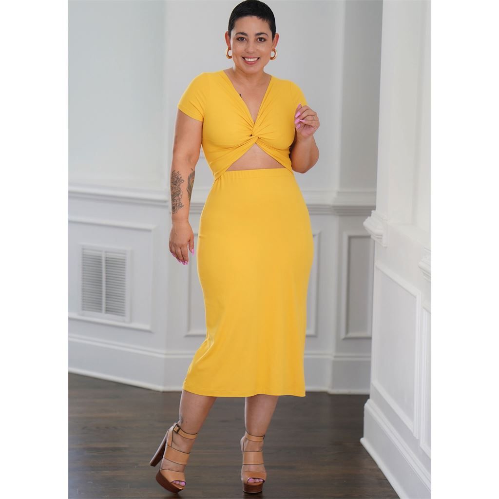 Simplicity Sewing Pattern S9778 Misses' Knit Dress in Two Lengths by ...