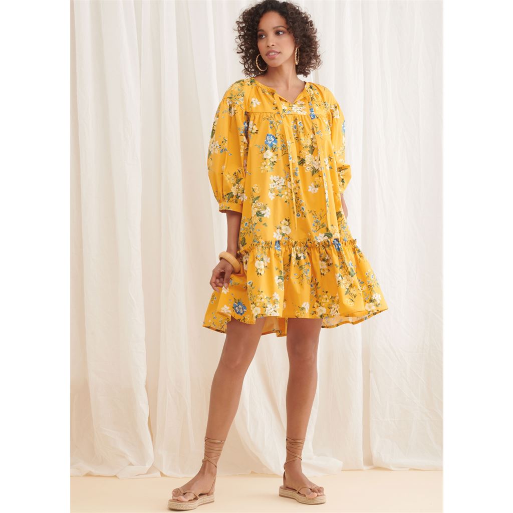 Simplicity Sewing Pattern S9780 Misses Dresses 9780 Image 6 From Patternsandplains.com