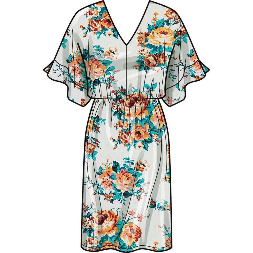 Simplicity Sewing Pattern S9781 Misses Dresses 9781 Image 3 From Patternsandplains.com