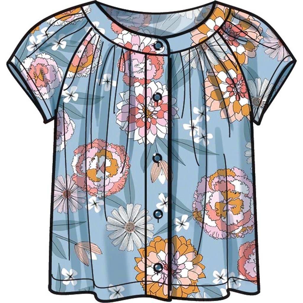 Simplicity Sewing Pattern S9782 Misses Tops 9782 Image 4 From Patternsandplains.com