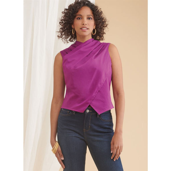 Simplicity Sewing Pattern S9783 Misses' Tops 9783 - Patterns and Plains