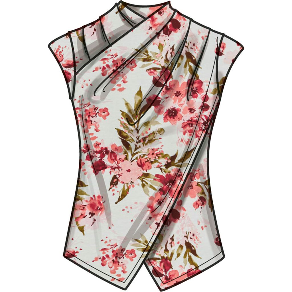 Simplicity Sewing Pattern S9783 Misses Tops 9783 Image 4 From Patternsandplains.com