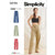 Simplicity Sewing Pattern S9785 Misses Pants 9785 Image 1 From Patternsandplains.com