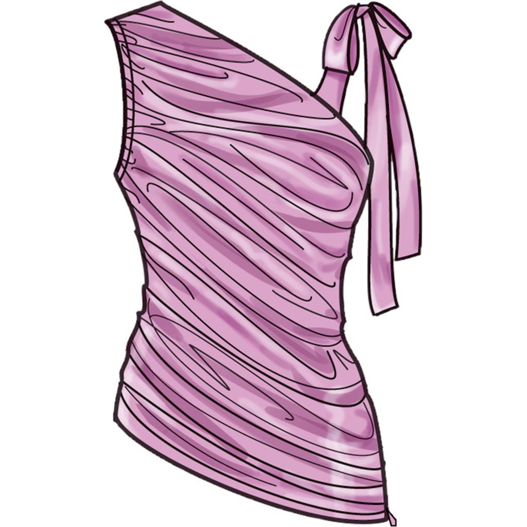 Simplicity Sewing Pattern S9789 Misses Knit Tops Pants and Skirt 9789 Image 4 From Patternsandplains.com