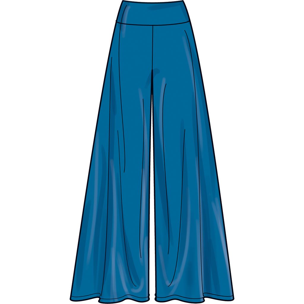 Simplicity Sewing Pattern S9789 Misses Knit Tops Pants and Skirt 9789 Image 5 From Patternsandplains.com