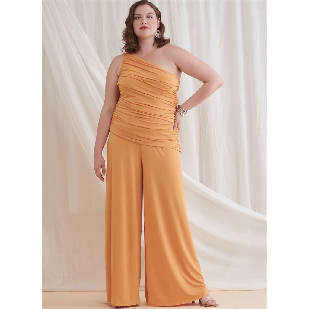 Simplicity Sewing Pattern S9790 Womens Knit Tops Pants and Skirt 9790 Image 2 From Patternsandplains.com