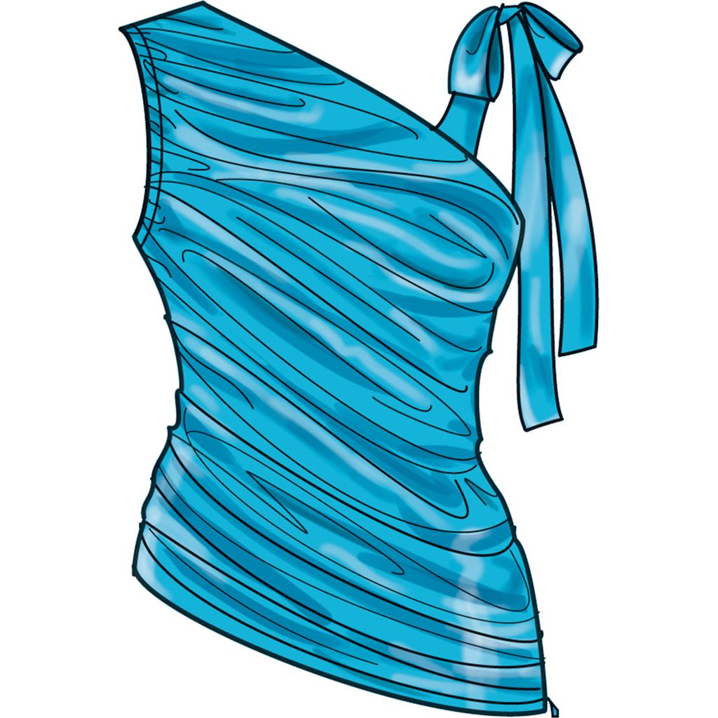 Simplicity Sewing Pattern S9790 Womens Knit Tops Pants and Skirt 9790 Image 3 From Patternsandplains.com