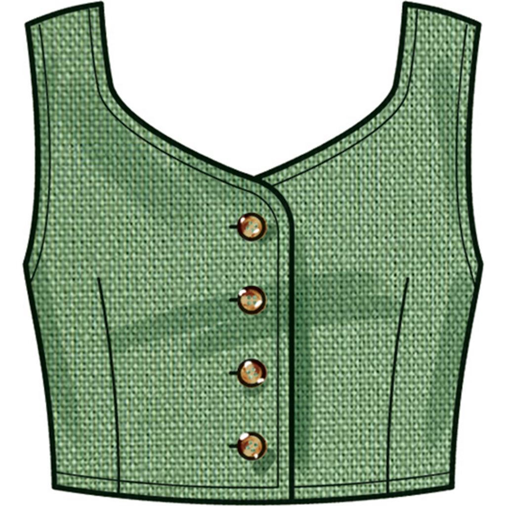 Simplicity Sewing Pattern S9791 Misses Tops Skirt and Pants 9791 Image 3 From Patternsandplains.com