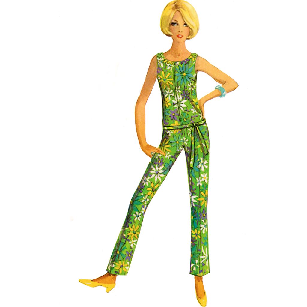 Simplicity Sewing Pattern S9792 Misses Jumpsuit in Two Lengths 9792 Image 4 From Patternsandplains.com