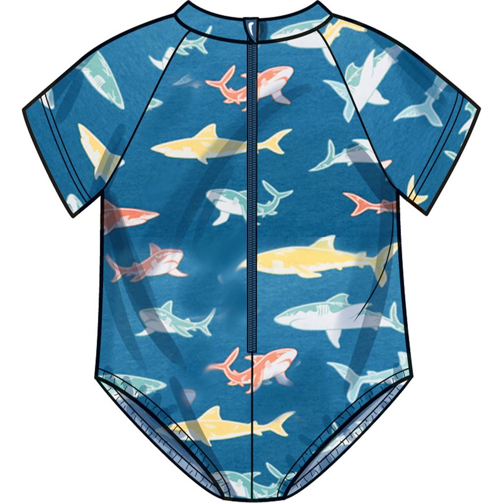 Simplicity Sewing Pattern S9796 Babies Swimsuits with Rash Guard and Headband in One Size 9796 Image 4 From Patternsandplains.com