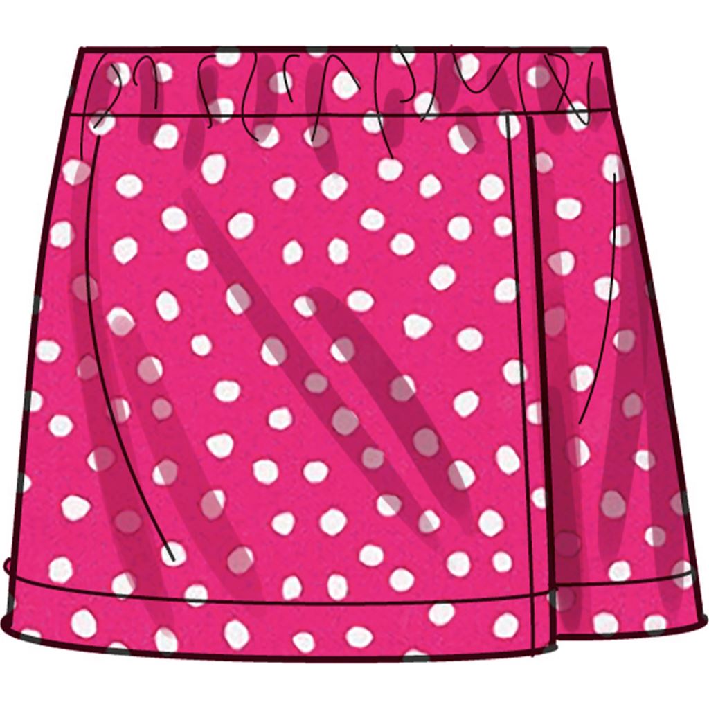 Simplicity Sewing Pattern S9797 Toddlers Tops Skort Pants and Hat in Three Sizes 9797 Image 5 From Patternsandplains.com