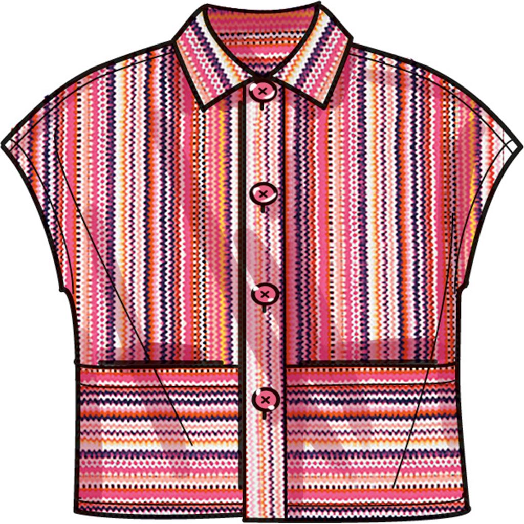 Simplicity Sewing Pattern S9798 Toddlers Top Pants Shorts and Hat in Three Sizes 9798 Image 3 From Patternsandplains.com