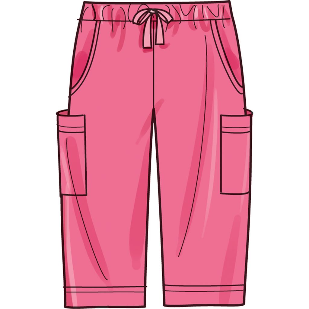 Simplicity Sewing Pattern S9798 Toddlers Top Pants Shorts and Hat in Three Sizes 9798 Image 5 From Patternsandplains.com