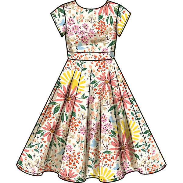 Simplicity Sewing Pattern S9799 Children's and Girls' Dresses 9799 ...