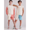 Simplicity Sewing Pattern S9801 Girls and Boys Sweatshirts and Shorts 9801 Image 2 From Patternsandplains.com