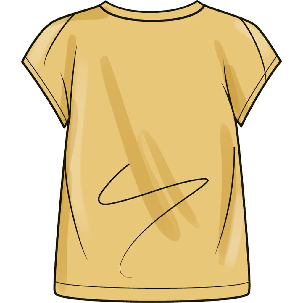 Simplicity Sewing Pattern S9801 Girls and Boys Sweatshirts and Shorts 9801 Image 4 From Patternsandplains.com