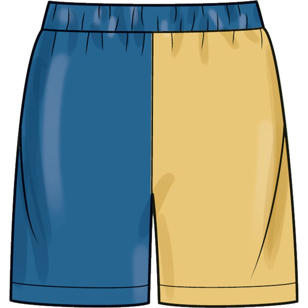 Simplicity Sewing Pattern S9801 Girls and Boys Sweatshirts and Shorts 9801 Image 6 From Patternsandplains.com