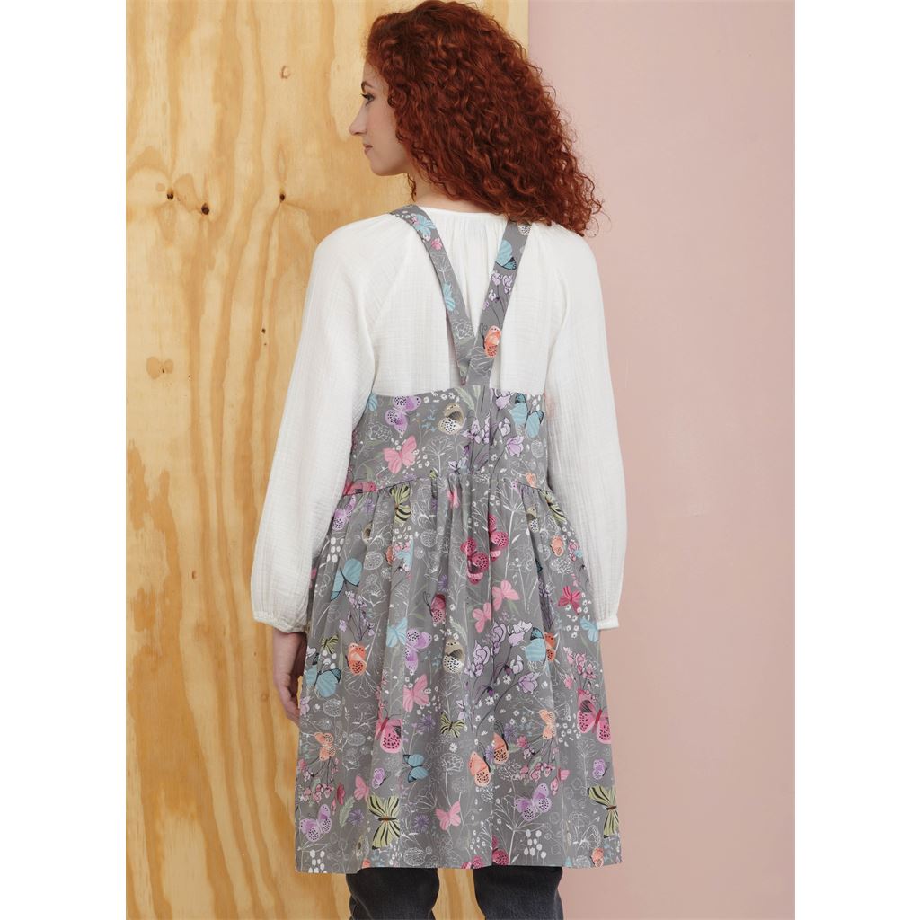 Simplicity Sewing Pattern S9805 Misses Pinafore Aprons and Tote in One Size by Elaine Heigl Designs 9805 Image 5 From Patternsandplains.com