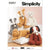 Simplicity Sewing Pattern S9807 Poseable Plush Animals by Elaine Heigl Designs 9807 Image 1 From Patternsandplains.com