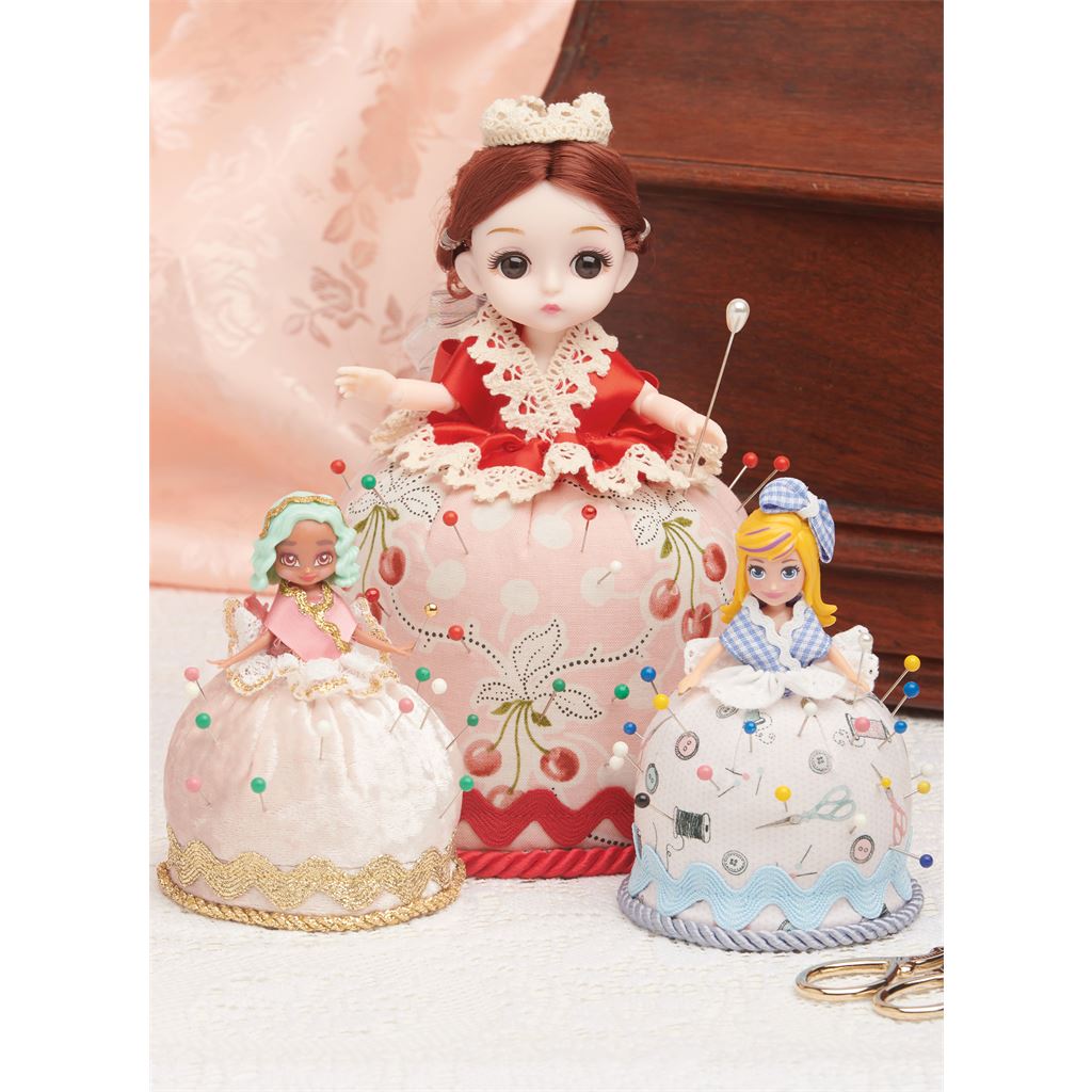 Simplicity Sewing Pattern S9809 Pincushion Dolls Project Organizer and Etui by Shirley Botsford 9809 Image 2 From Patternsandplains.com