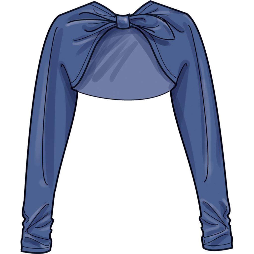 Simplicity Sewing Pattern S9820 Misses Knit Dresses and Shrug 9820 Image 6 From Patternsandplains.com